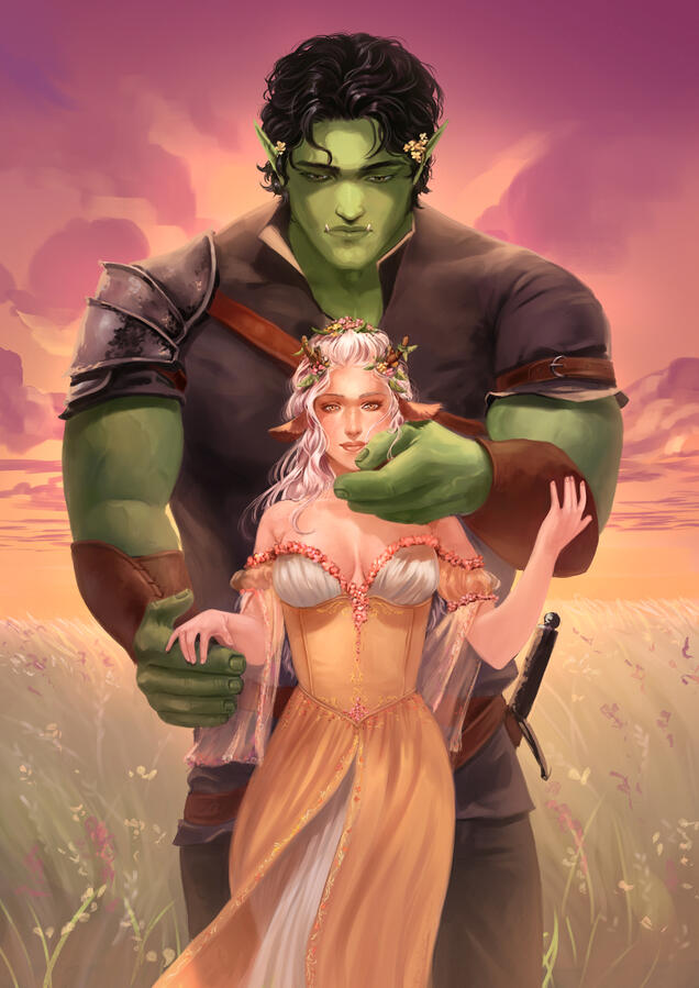 Giveaway - Couple Art for Evermore by Lore Olesya